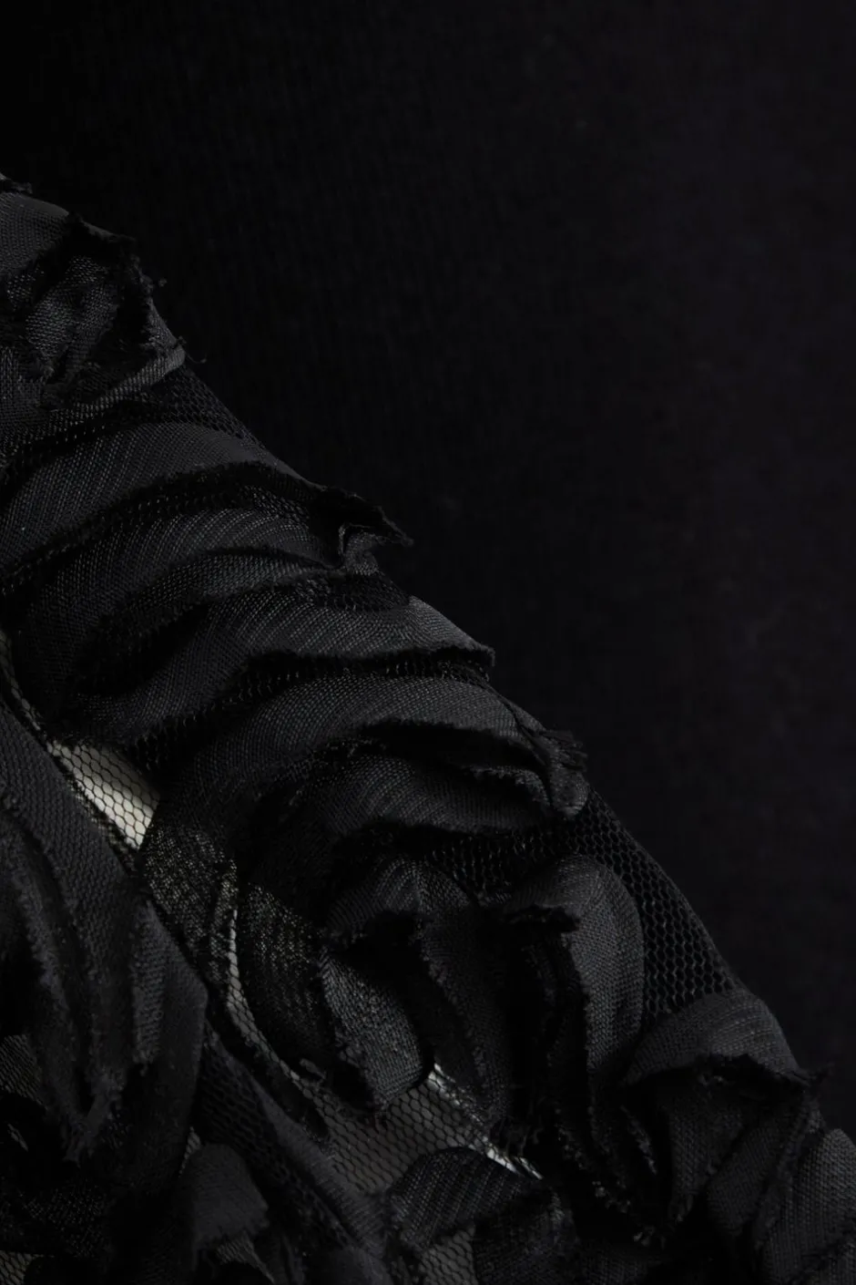Quiz Black Knit Sleeve Detail Top Outlet