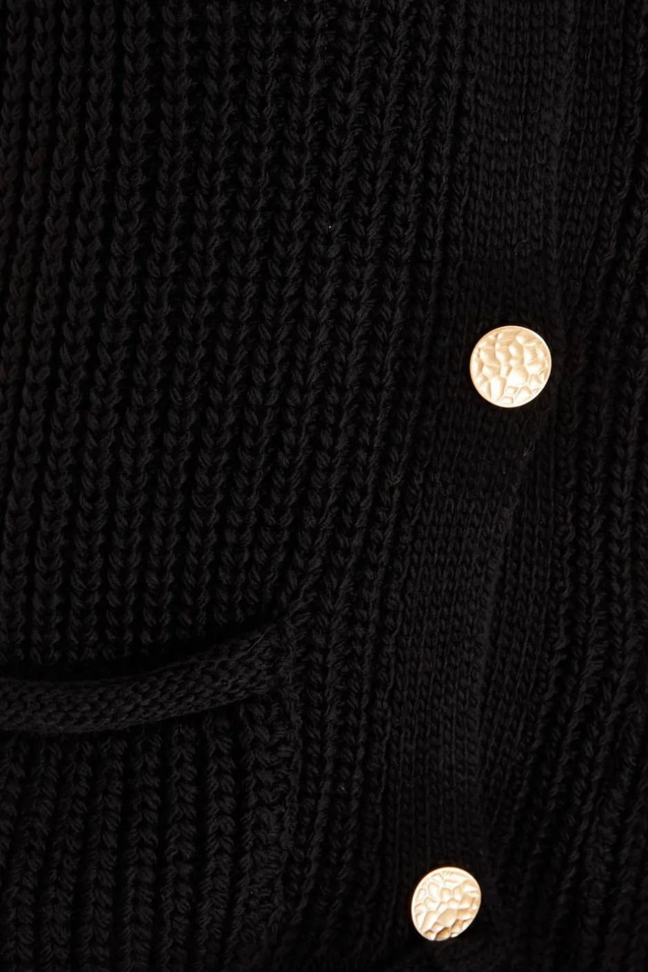 Quiz Knit Sleeveless Cardigan Black Online