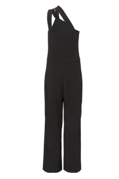 Quiz Black Knot Detail Jumpsuit