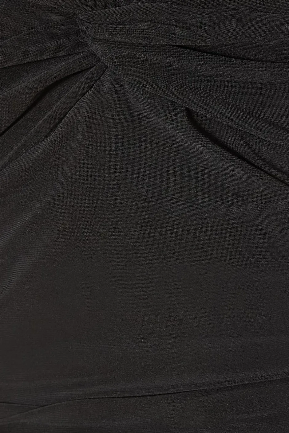 Quiz Knot Detail Midaxi Dress Black New
