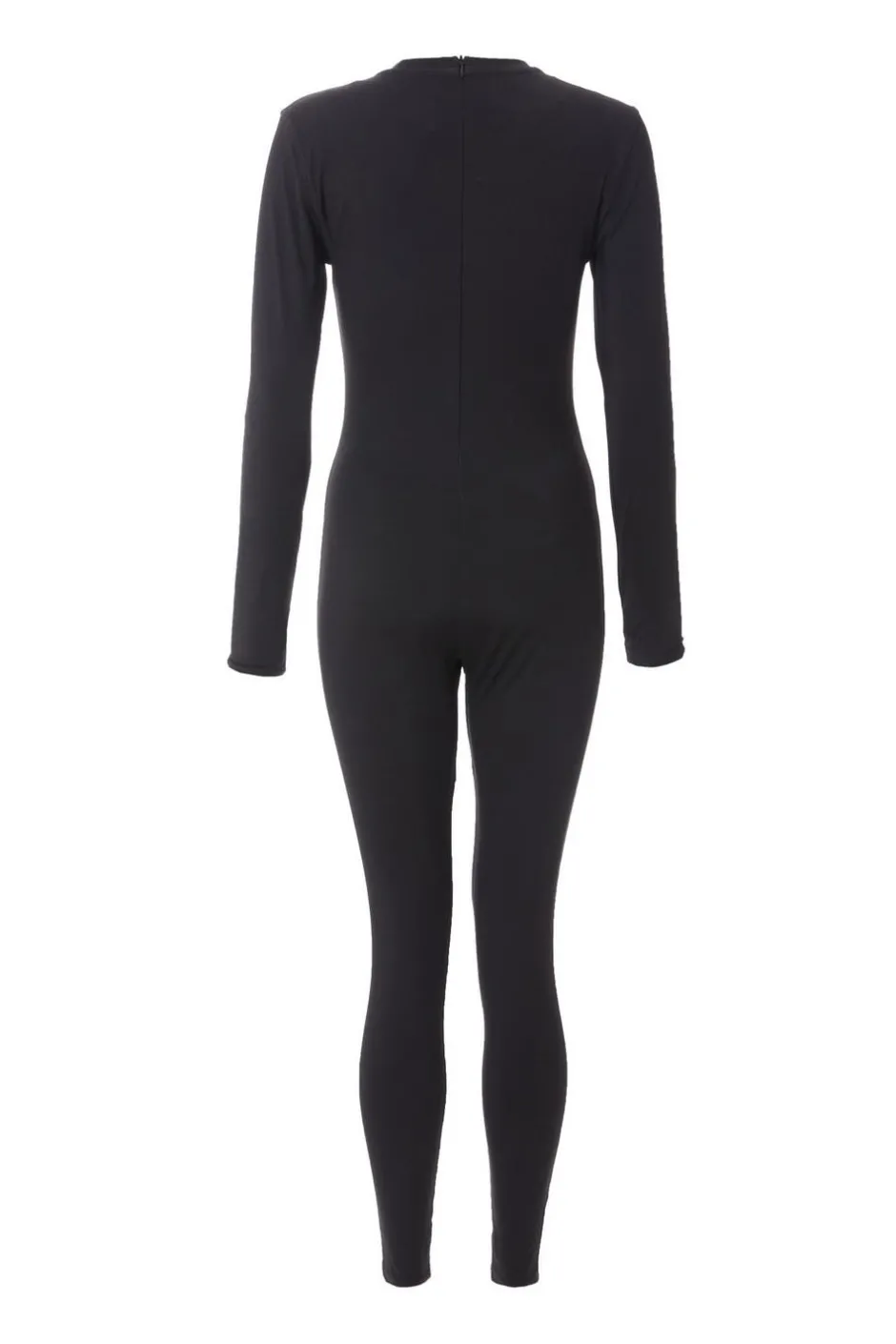 Quiz Black Long Sleeve Unitard Hot