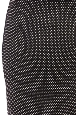 Quiz Black Mesh Diamante Midaxi Skirt Online