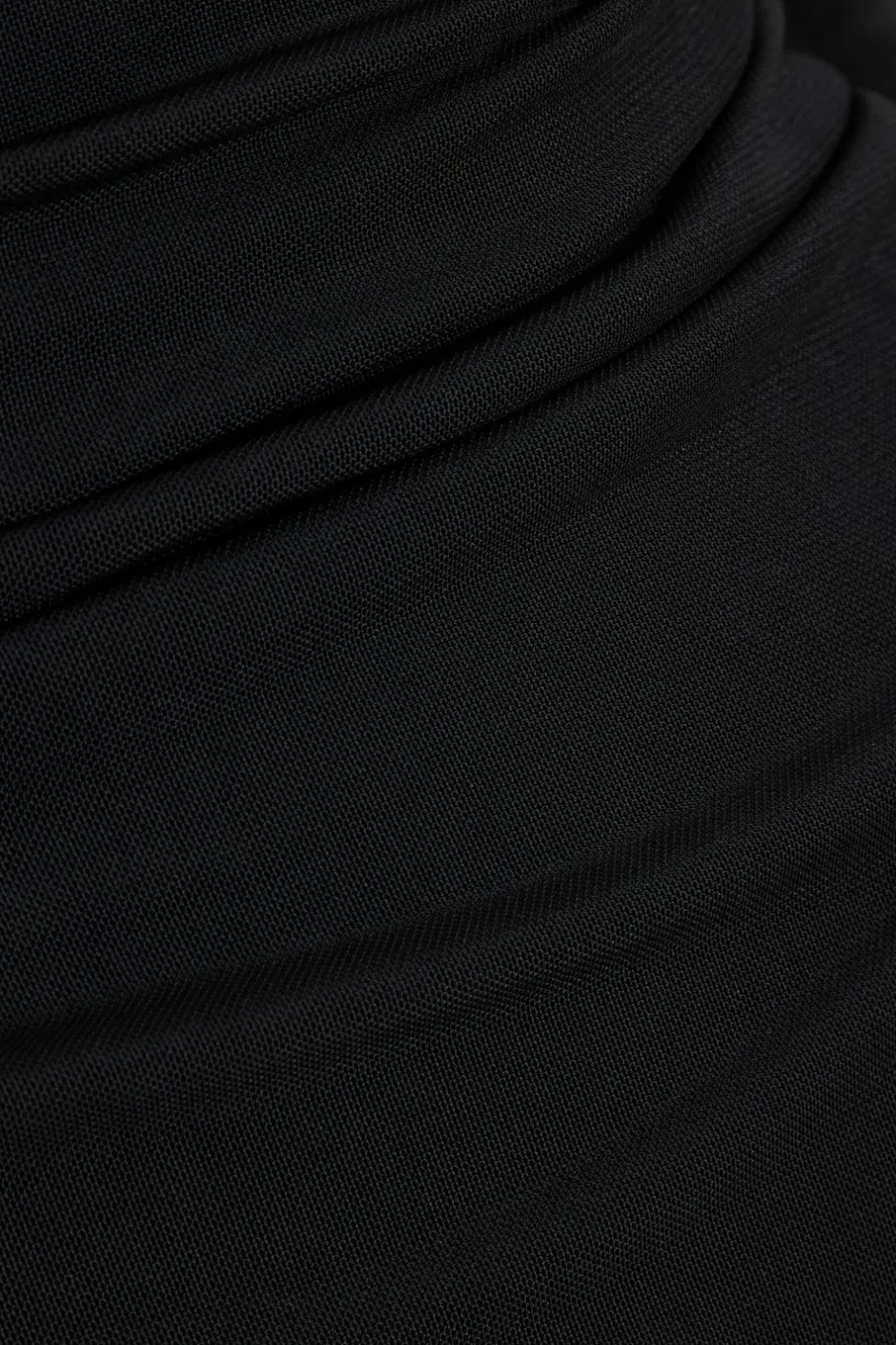 Quiz Black Mesh Ruched Midaxi Dress Sale