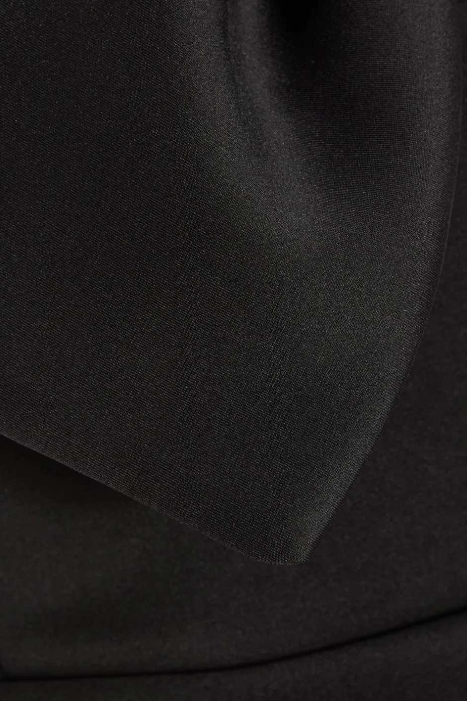 Quiz Black One Shoulder Bow Midi Dress New