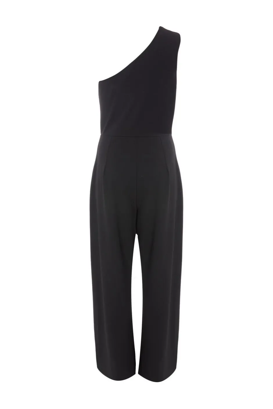 Quiz One Shoulder Floral Jumpsuit Black Discount