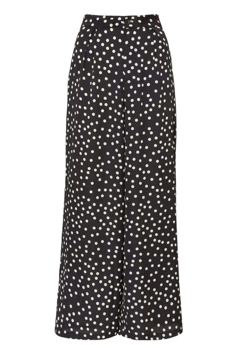 Quiz Black Polka Dot Trousers