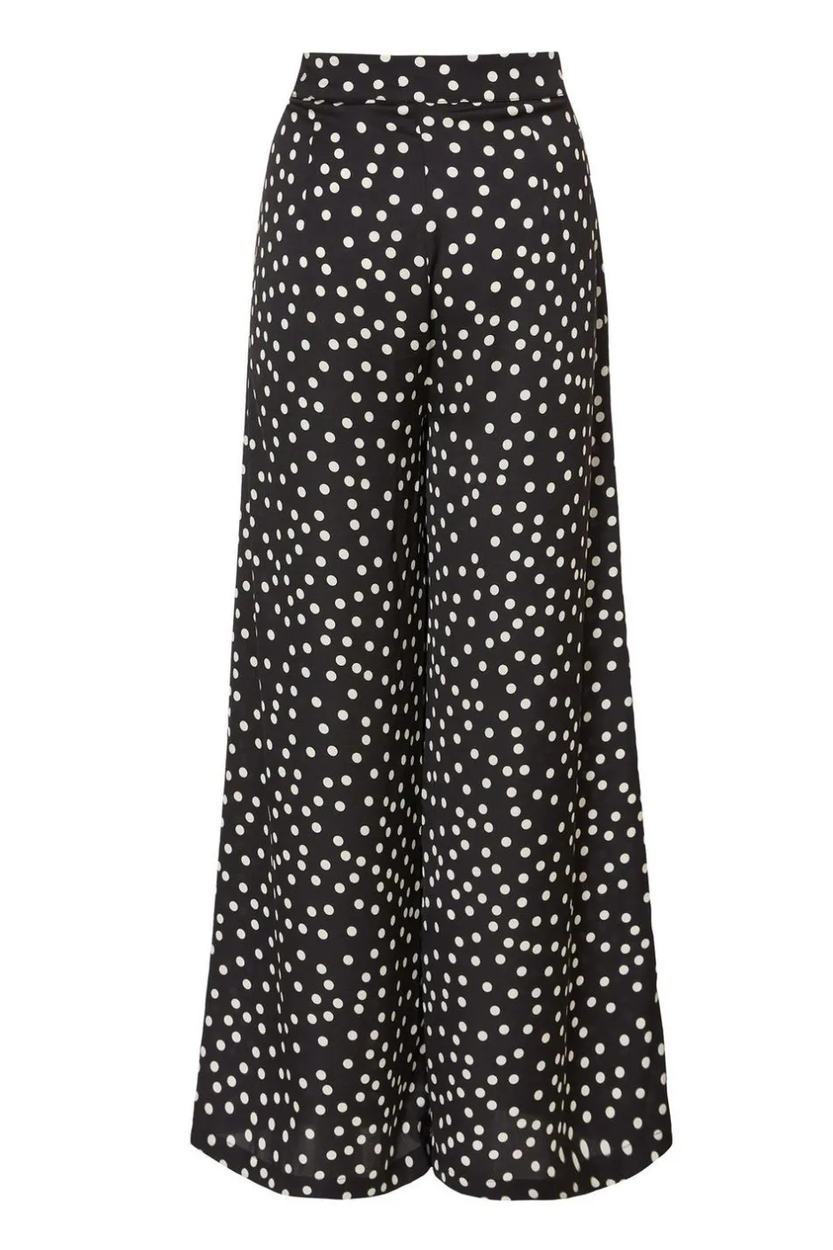Quiz Black Polka Dot Trousers