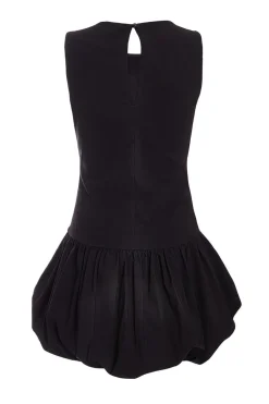 Quiz Black Puff Ball Skater Dress Discount