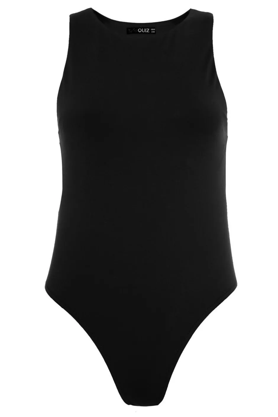 Quiz Black Racer Bodysuit Best