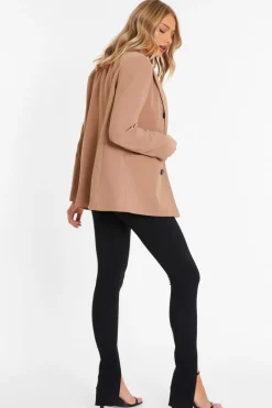 Quiz Black Ribbed Leggings Best