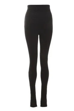 Quiz Black Ribbed Leggings Best