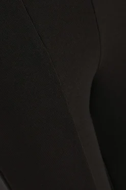 Quiz Black Ribbed Leggings Best