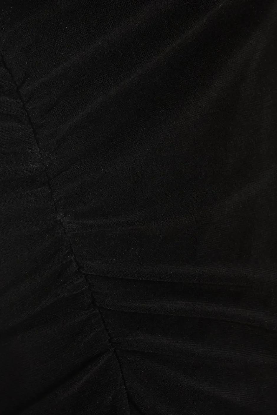 Quiz Black Ruched Sleeveless Crop Top Hot
