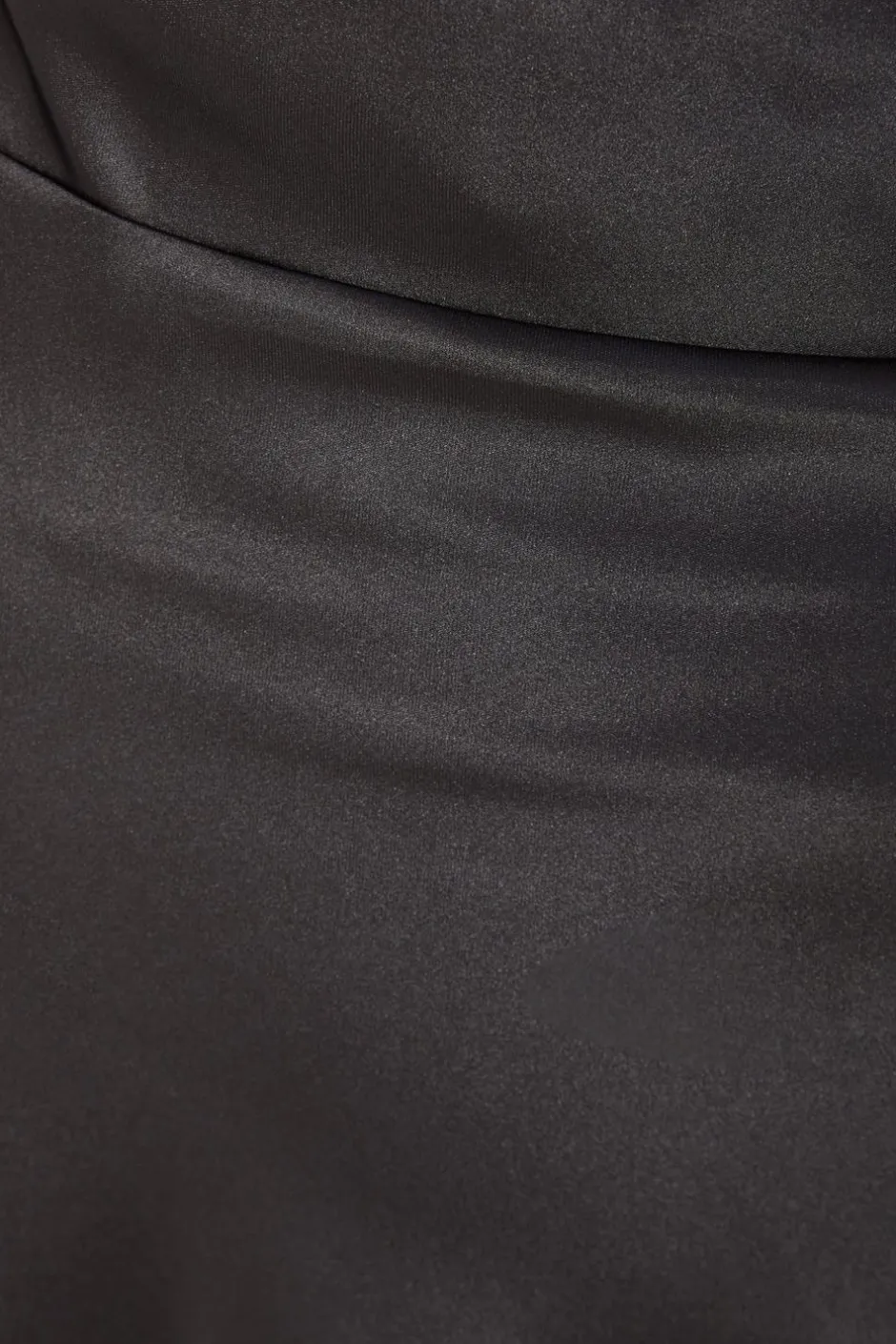Quiz Black Satin Cowl Neck Midaxi Dress Clearance