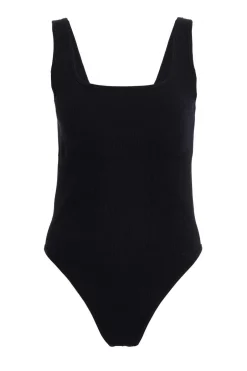 Quiz Black Seamless Bodysuit Online