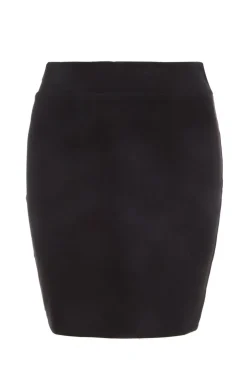 Quiz Black Stretch Bodycon Mini Skirt