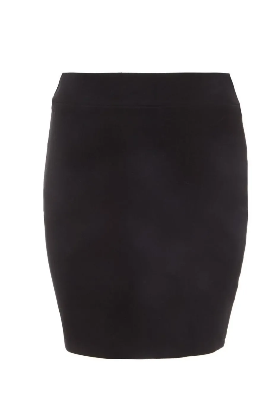Quiz Black Stretch Bodycon Mini Skirt