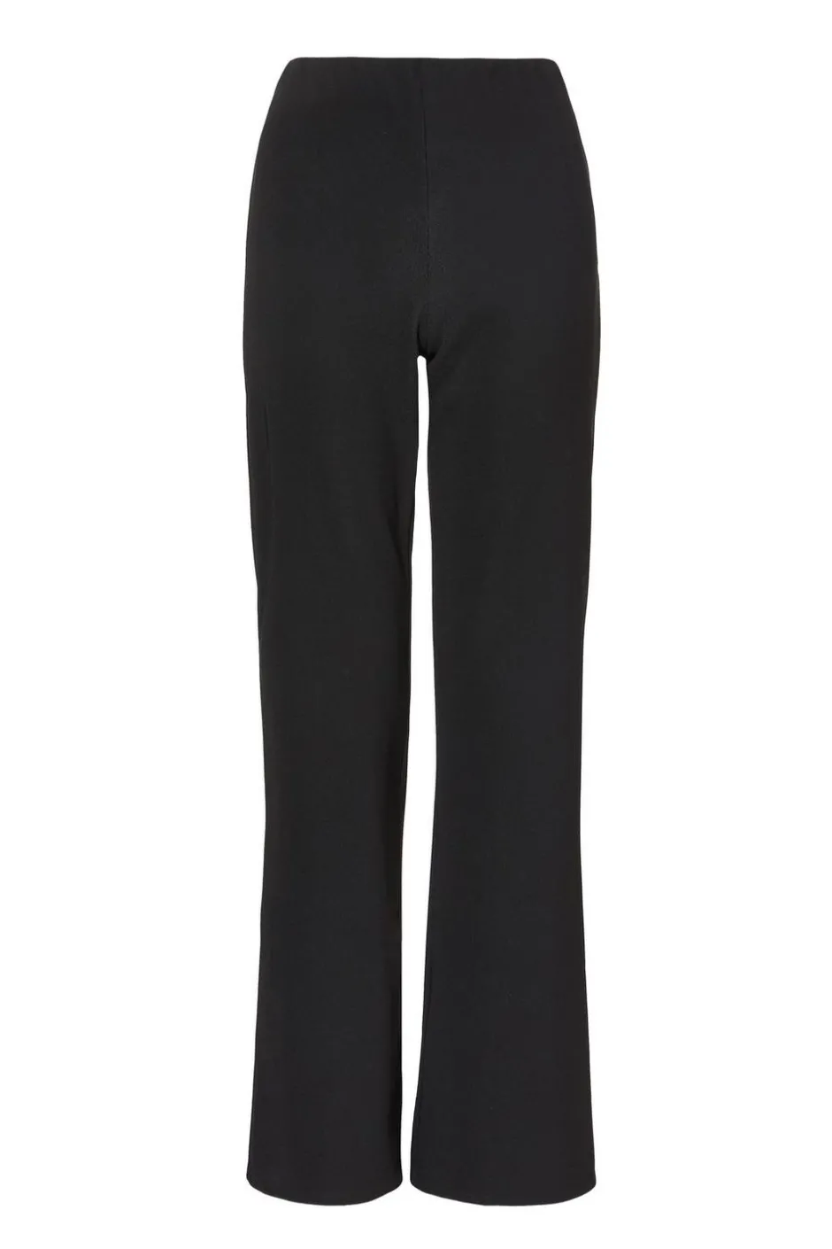 Quiz Black Stretch Flared Trousers Hot