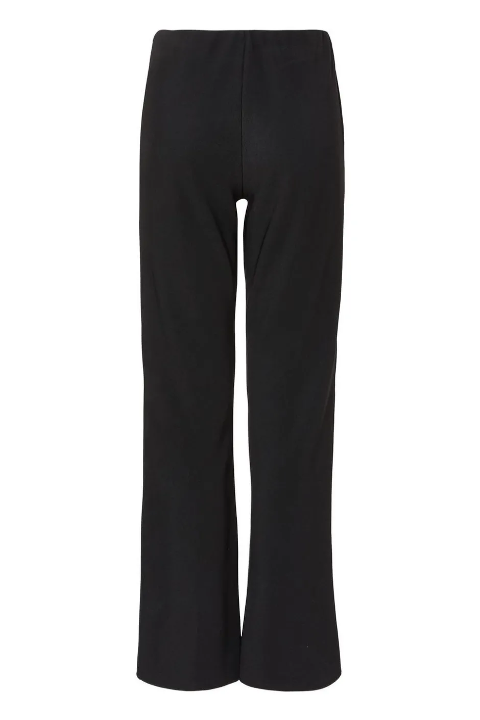 Quiz Black Stretch Flared Trousers Hot