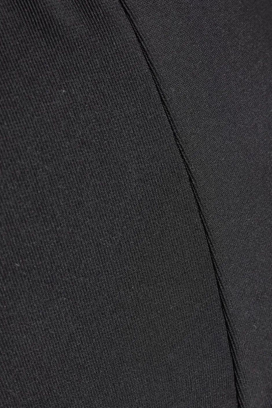 Quiz Black Stretch Flared Trousers Hot