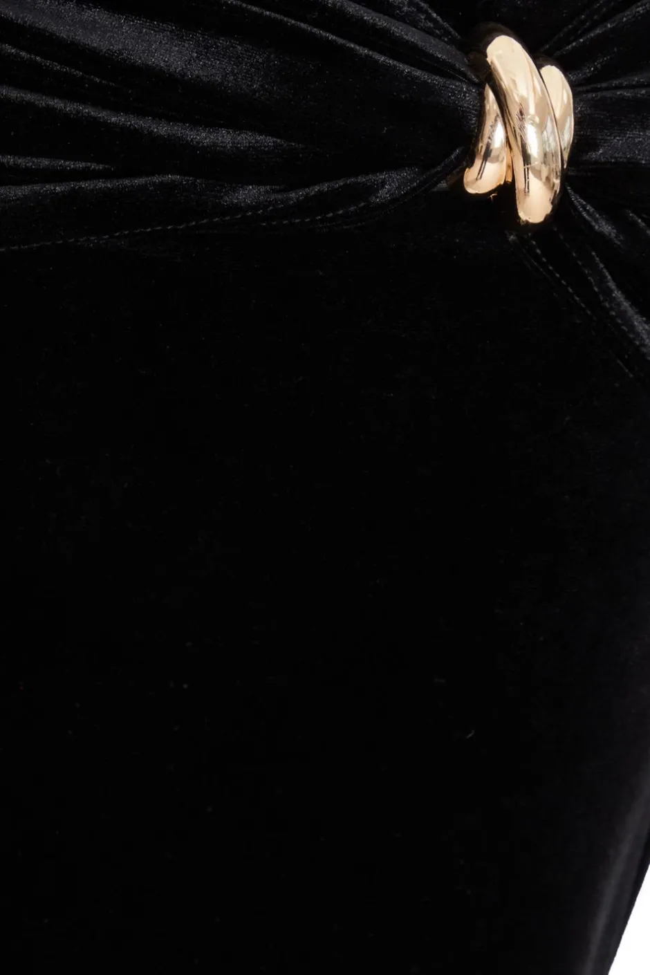 Quiz Black Velvet Maxi Skirt Sale