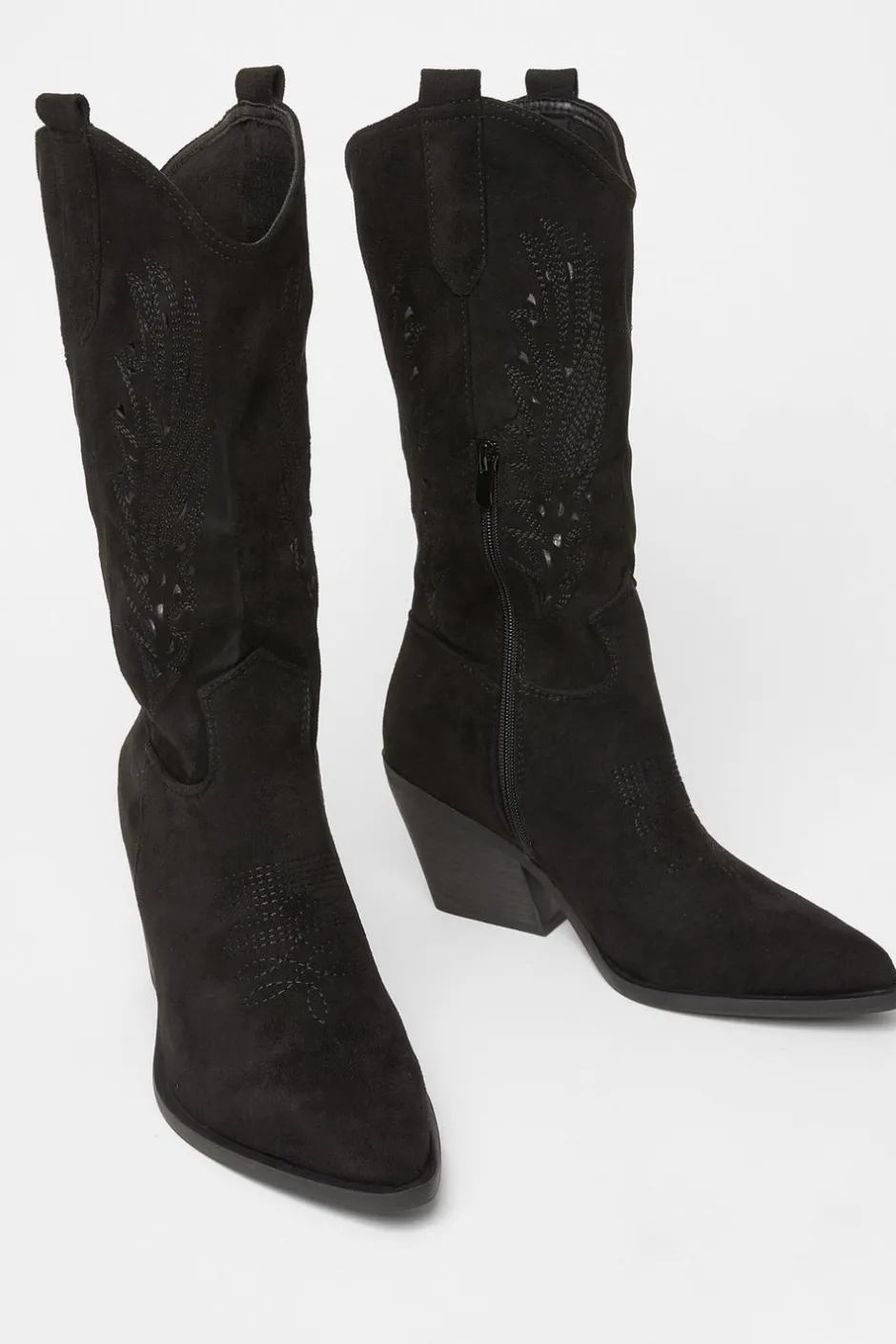 Quiz Western Boots Black Clearance