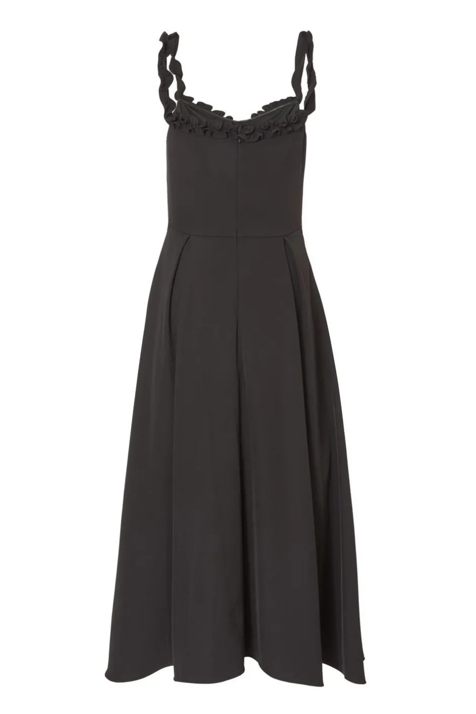 Quiz Black Woven Corset Midaxi Dress Clearance