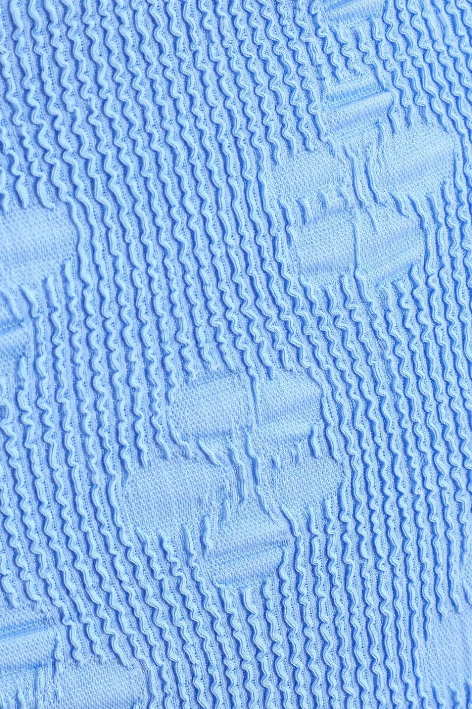 Quiz Blue Crinkle High Waist Bikini Bottoms Discount