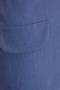 Quiz Blue Denim Bandeau Mini Dress Sale