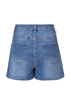 Quiz Denim Button Front Skort Blue Online