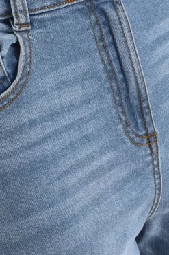 Quiz Blue Denim Ripped Jeans