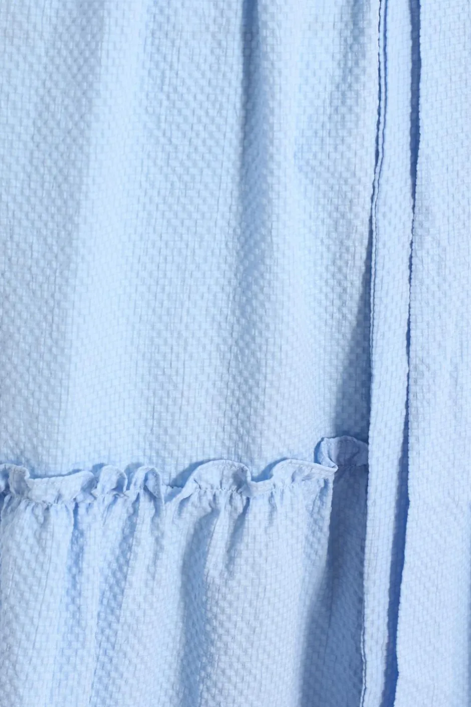 Quiz Blue Frill Midi Dress New