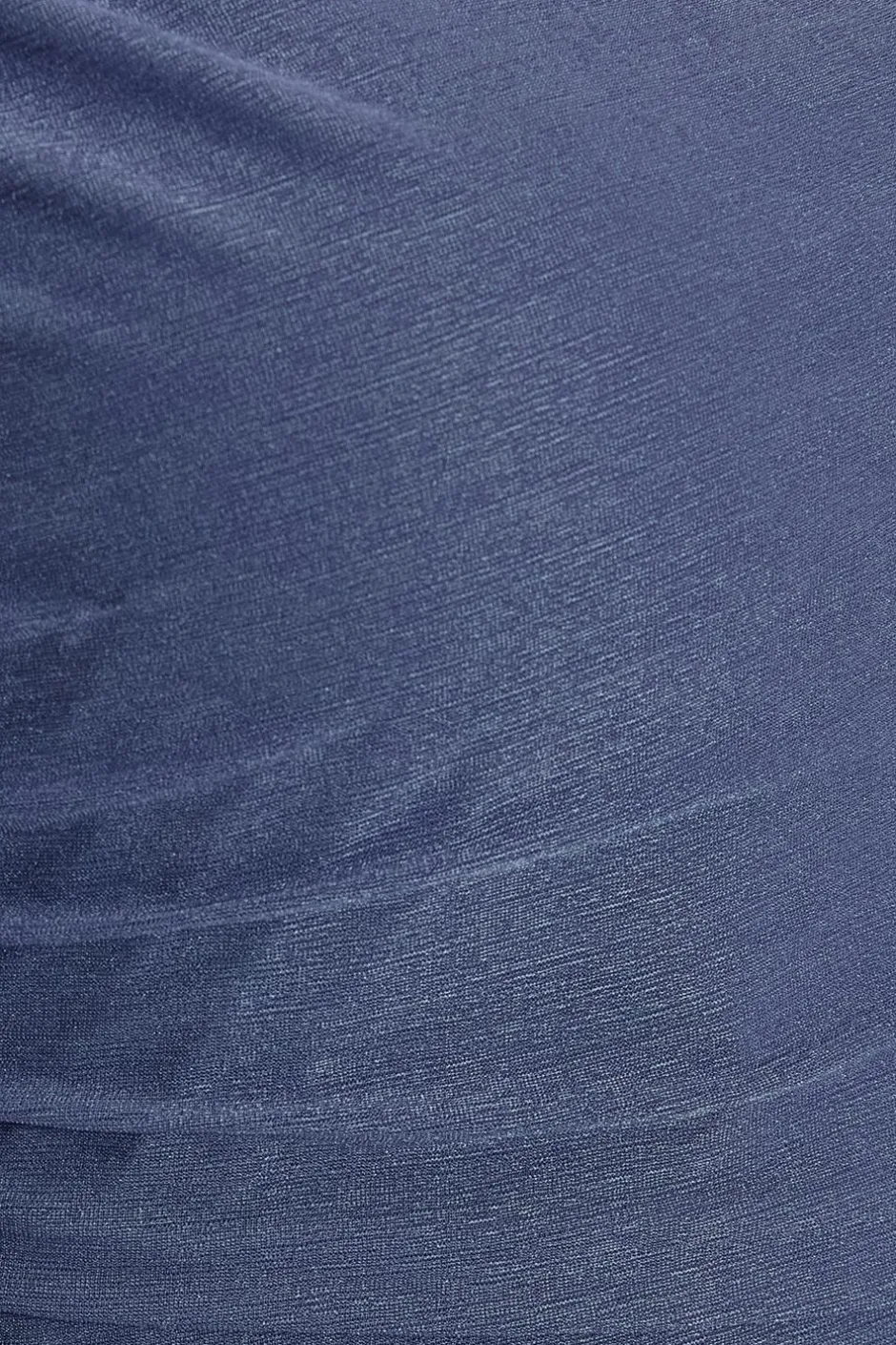 Quiz Blue Ruffle Detail Crop Top Discount