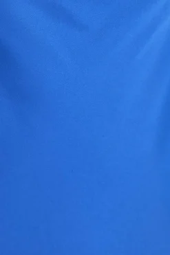 Quiz Blue Satin Slip Midi Dress