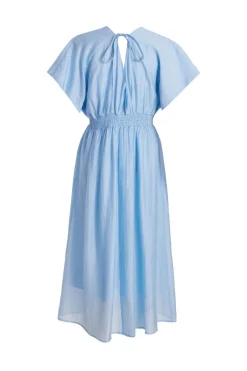 Quiz Blue V-Neck Midi Dress Best