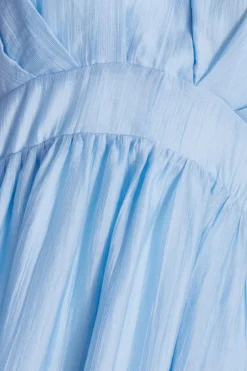 Quiz Blue V-Neck Midi Dress Best
