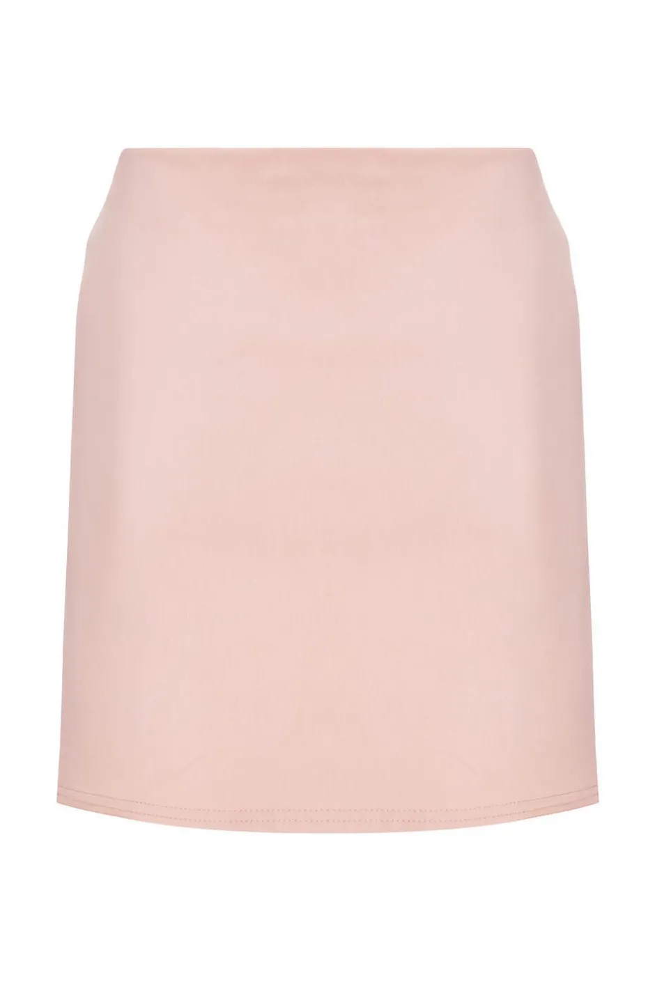 Quiz Blush Button Detail Mini Skirt Best