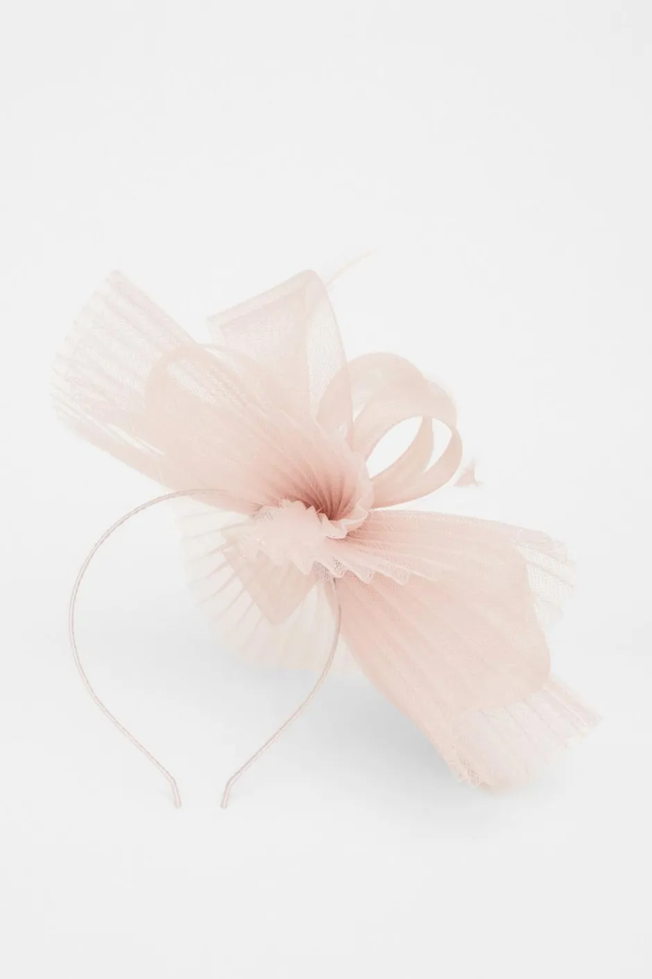 Quiz Pleated Headband Fascinator Blush Sale