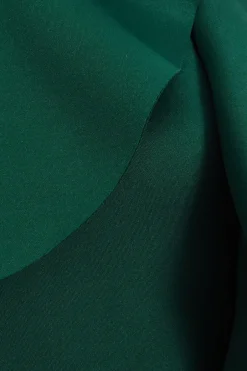 Quiz Bottle Green One Shoulder Maxi Dress Outlet