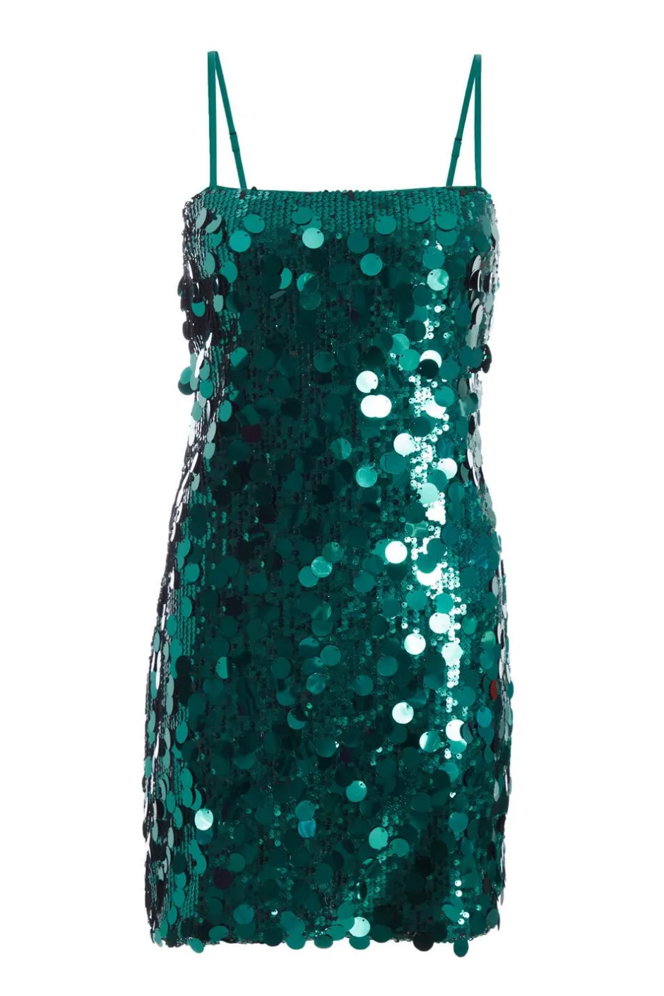 Quiz Bottle Green Sequin Bodycon Dress Hot
