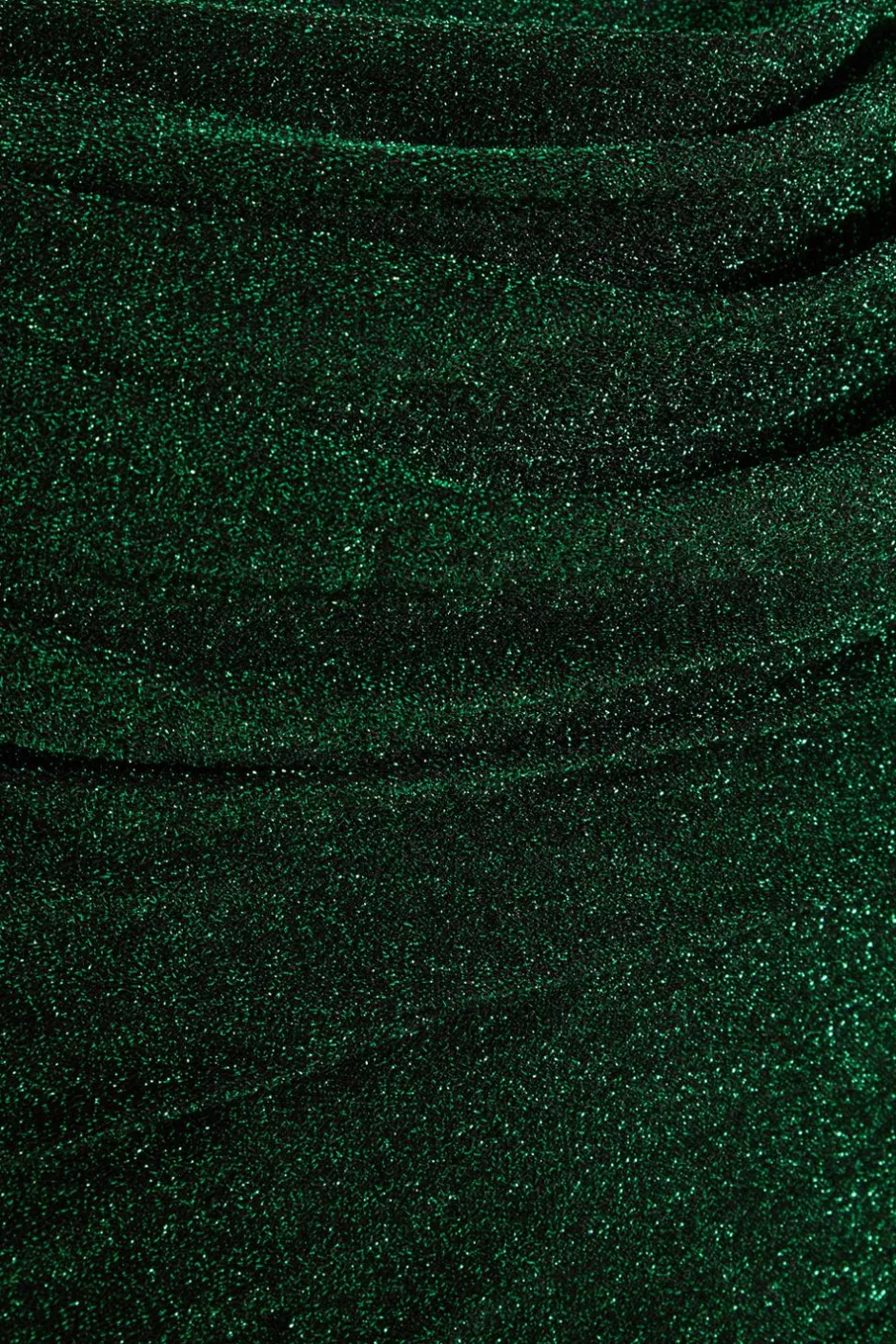 Quiz Bottle Green Shimmer Bardot Ruched Midi Dress Hot