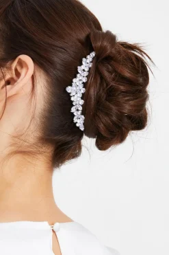 Quiz Bridal Silver Jewel Hair Comb