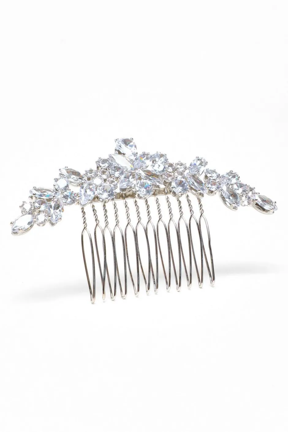 Quiz Bridal Silver Jewel Hair Comb