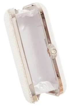 Quiz Bridal White Ring Box Bag Online
