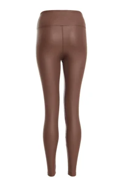 Quiz Brown Faux Leather Leggings Best