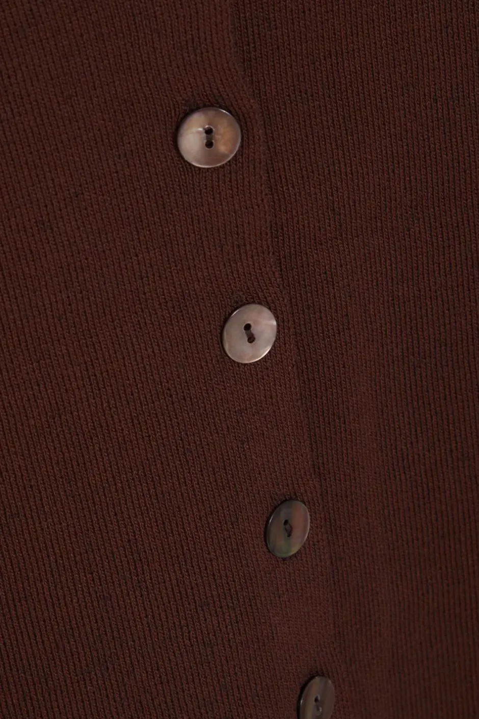 Quiz Brown Knitted Waistcoat Best