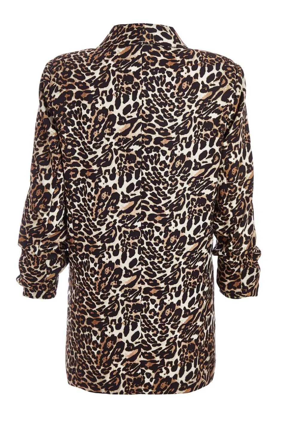 Quiz Brown Leopard Print Blazer Hot