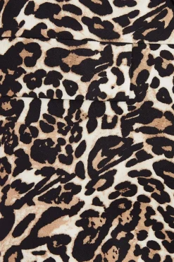Quiz Brown Leopard Print Blazer Hot