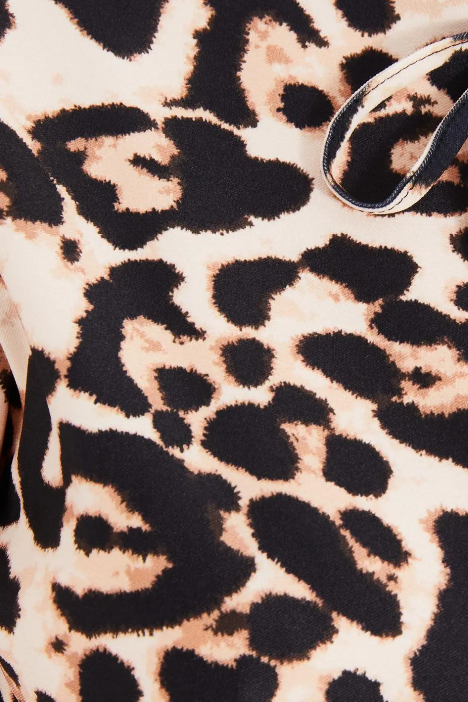 Quiz Brown Leopard Print Tie Top Best