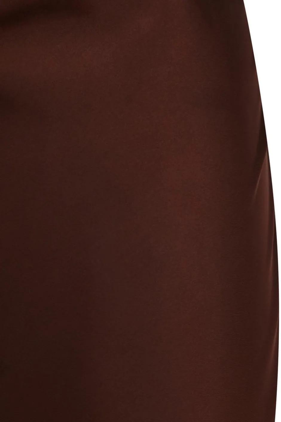 Quiz Satin One Shoulder Midaxi Dress Brown Outlet